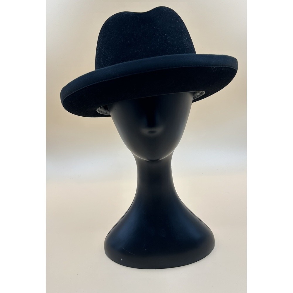 Bailey Fedora Men 7 1/8 Black Good Tino Felt Formal Accessory‎